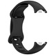 Curea de schimb pentru Xiaomi Mi Band 8 / 9 / 10 – silicon moale, cleme metalice, prindere rapida, negru