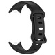 Curea de schimb pentru Xiaomi Mi Band 8 / 9 / 10 – silicon moale, cleme metalice, prindere rapida, negru