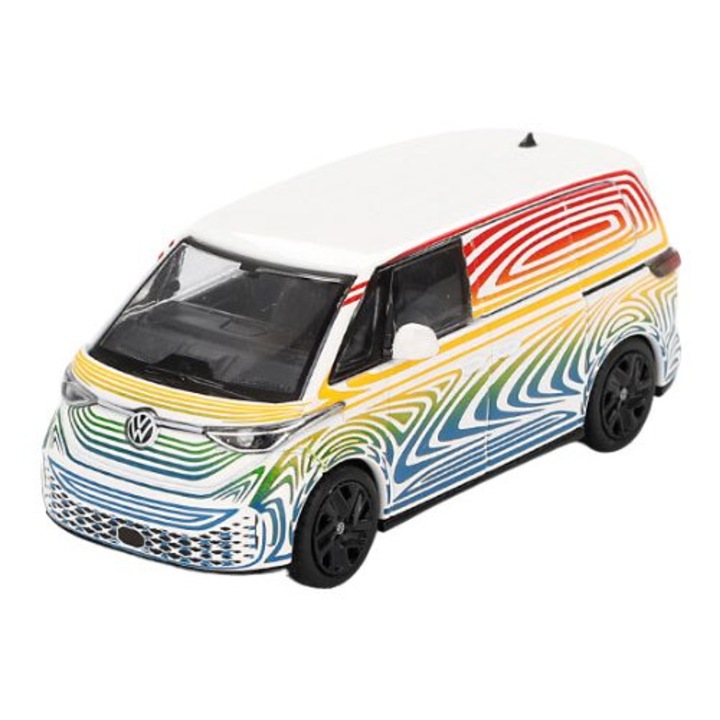 Volkswagen ID.Buzz Prototype Rainbow 2022 1:64 Mini GT MGT00899-L modellautó