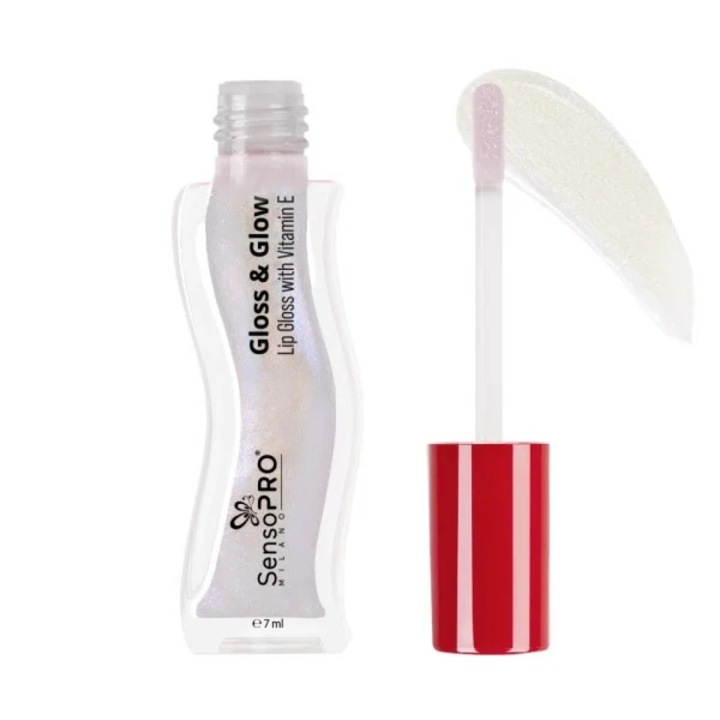 Гланц за устни SensoPRO Milano Gloss & Glow - Moon Sparkle