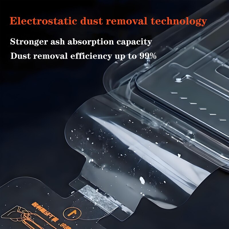 Folie de protectie sticla pentru iPhone 15 Pro, 9H, ultra-clear, anti-amprente, set complet