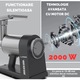 Masina de tocat carne Latkon® MG-001, 2000 W, Angrenaje Metalice, 3 Site de tocat, Accesoriu pentru suc rosii, Carnati, Kibbeh, Cutit Inox, Functie Reverse, Compartiment pentru site, Gri