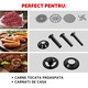 Masina de tocat carne Latkon® MG-001, 2000 W, Angrenaje Metalice, 3 Site de tocat, Accesoriu pentru suc rosii, Carnati, Kibbeh, Cutit Inox, Functie Reverse, Compartiment pentru site, Gri