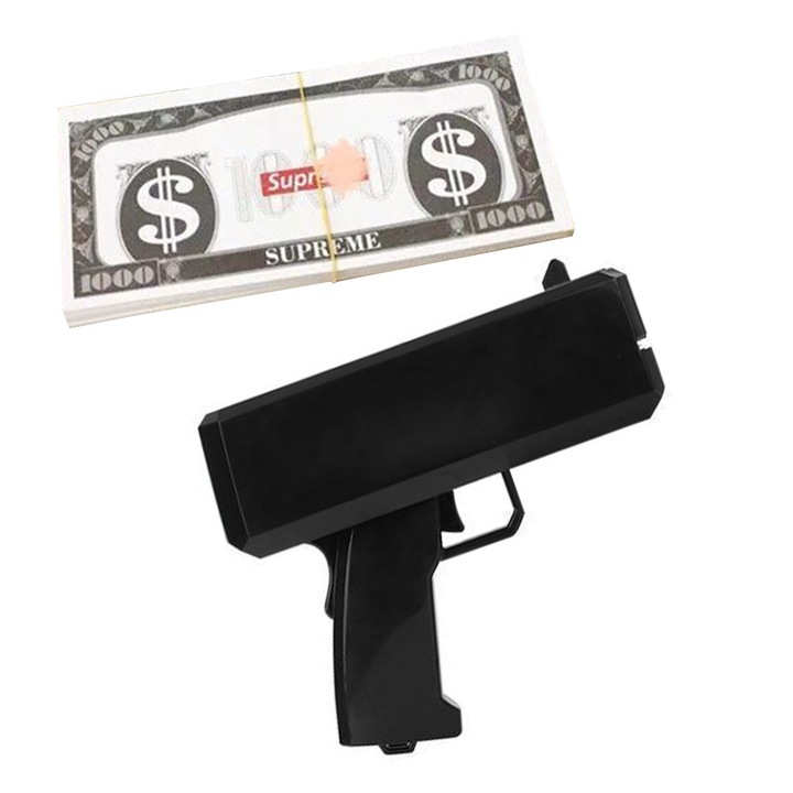 SWJOYOL играчка пистолет, черен, пластмасов, 8 години