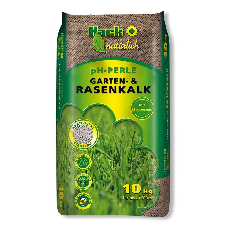 Var pentru sol si gazon HACK, 10 kg – Amendament pentru pH