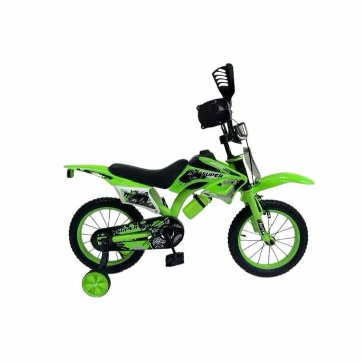 Cross Motor gyerek bicikli, hanghatásokkal, 16", piros - Zöld