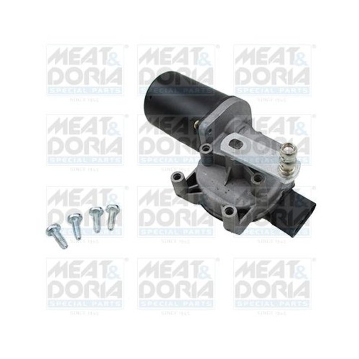 Ablaktörlő motor MEAT & DORIA 27231, bal első, 12V