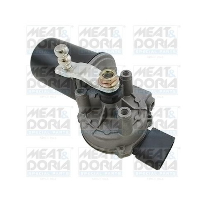 Ablaktörlő motor MEAT & DORIA 12V, kód: 27224, elöl rögzítésű