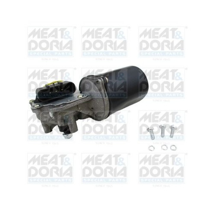 Ablaktörlő motor MEAT & DORIA, elöl, 12V