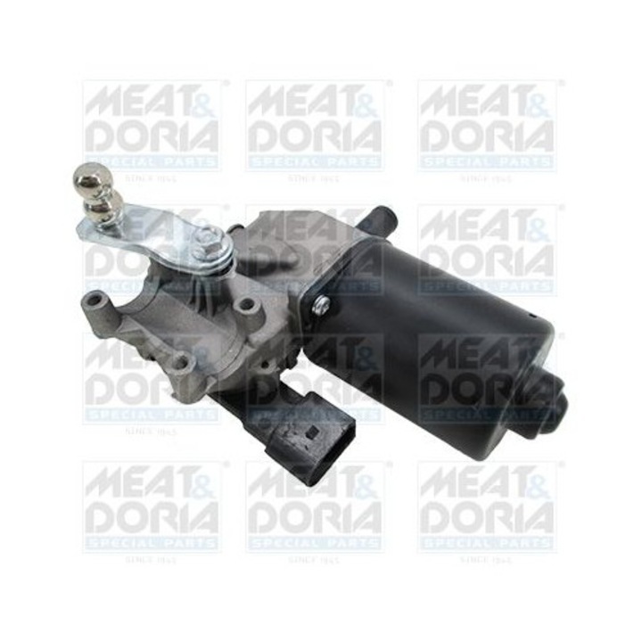 Ablaktörlő motor MEAT & DORIA 12V, elöl, kód: 27280