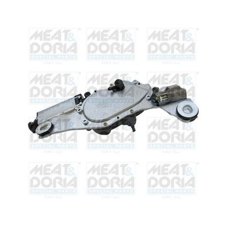 Ablaktörlő motor MEAT & DORIA 27257, hátsó, 12V