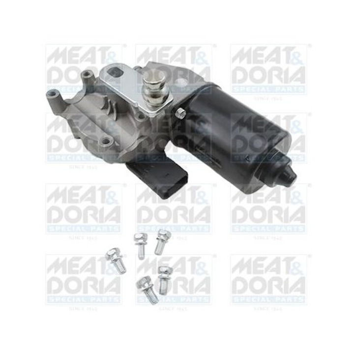 Ablaktörlő motor, MEAT & DORIA, első, 12V, kód: 27278