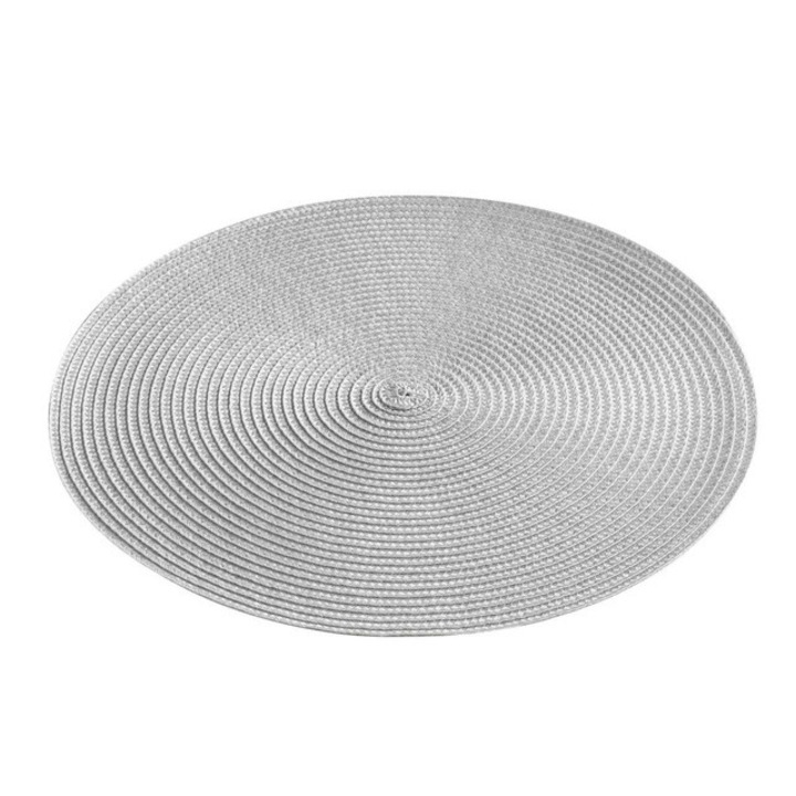 Egyedi ZEBULON, Ø 35 cm - világos szürke