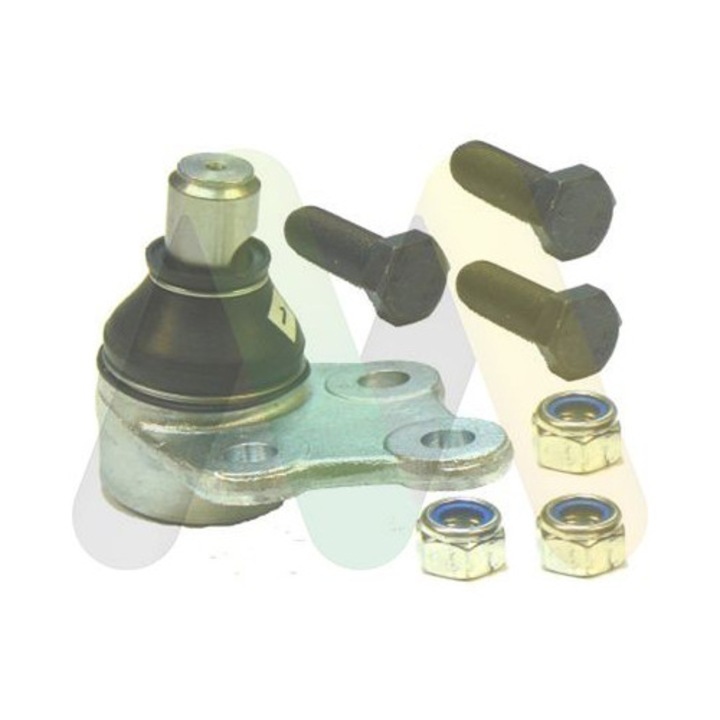 Articulație ghidare MOTAQUIP, 102x90x102mm, cu accesorii