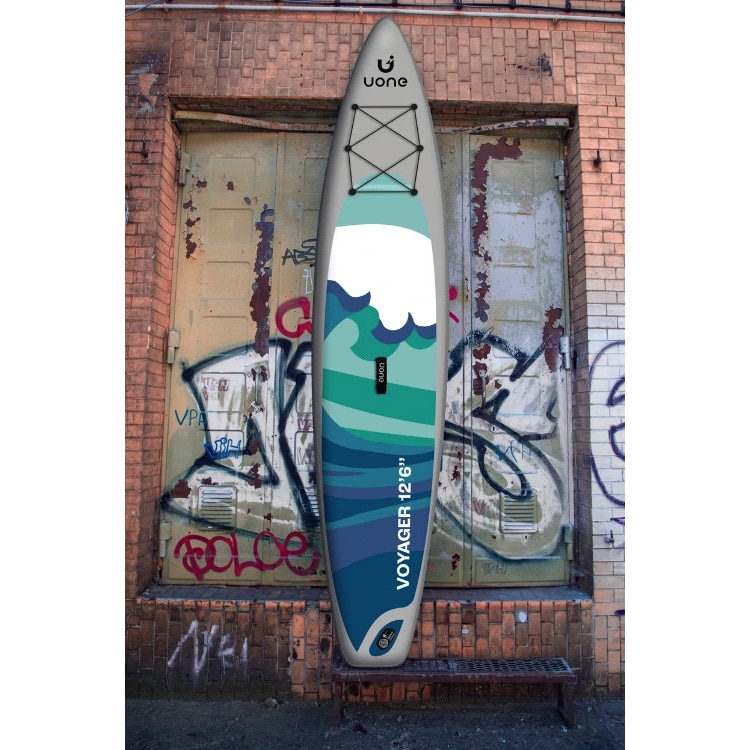 Placa SUP Voyager 12'6” ECO 2025, Uone, 381x79x15 cm, Race