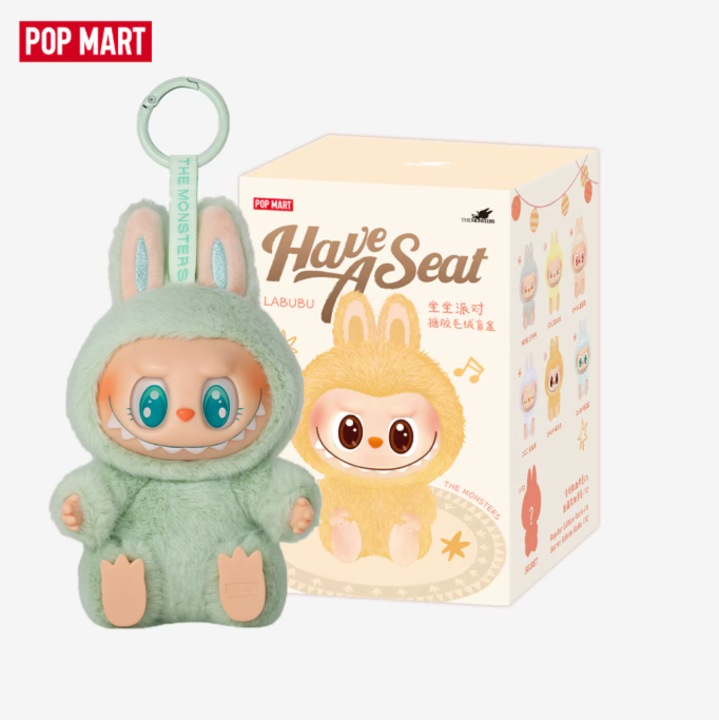 Фигурка Лабубу ЧУДОВИЩАТА - Have A Seat, POP MART, ORIGINAL Blind Box, K KATHODE