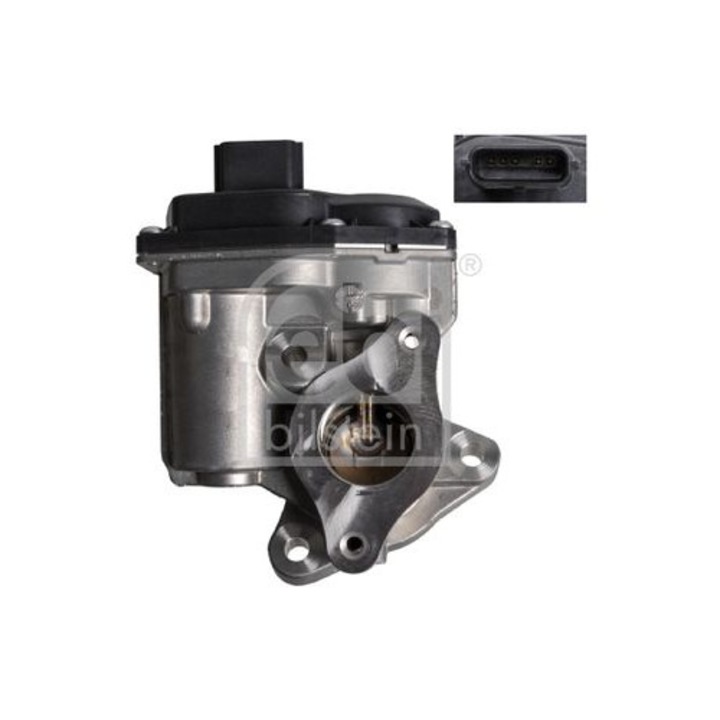 EGR szelep FEBI BILSTEIN 175026, 5 csatlakozó, alsó rész, 0,63kg