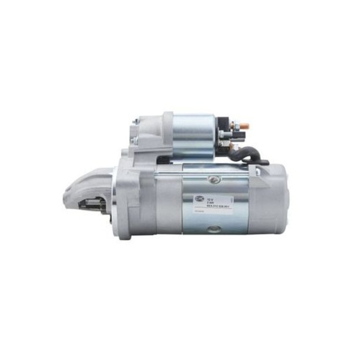 Elektromotor Hella, 12V, 2kW, 2 rögzítőcsavar, 76mm