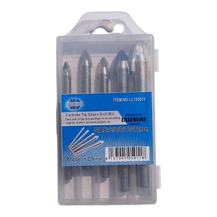 Set Freze Diamantate, 5 Piese, 4 Dimensiuni, Vision XXI