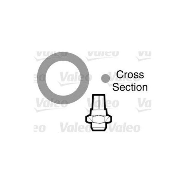 Tömítés, Valeo, hűtőfolyadék-vezeték, kód 508999