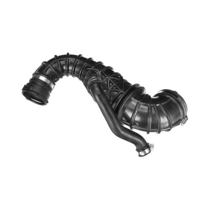 GATES levegőellátó tömlő, 430mm, átmérő 72x55,5mm, fekete