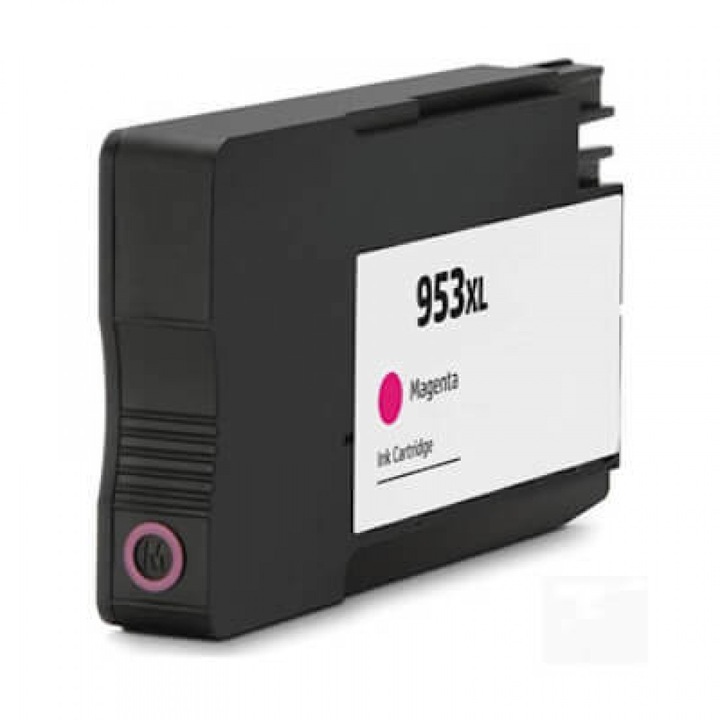 Cartus Inkjet 953xlMEE Magenta F6U17AE 1600 Pagini Compatibil HP OfficeJet Pro 8700 Series, HP OfficeJet Pro 8210, HP PRO 8218, 8710, 8720, 8730, 7740 Inclusiv Imprimantele care se termina cu litera E