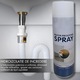 Set 2 Spray-uri Impermeabile AriDam® pentru Etansare si Sigilare – Formula cu Uscare Rapida si Protectie Anti-Apa de Lunga Durata, Compatibile cu Suprafete din Ciment, Metal, Plastic si Altele, Alb, 450 ml/Buc