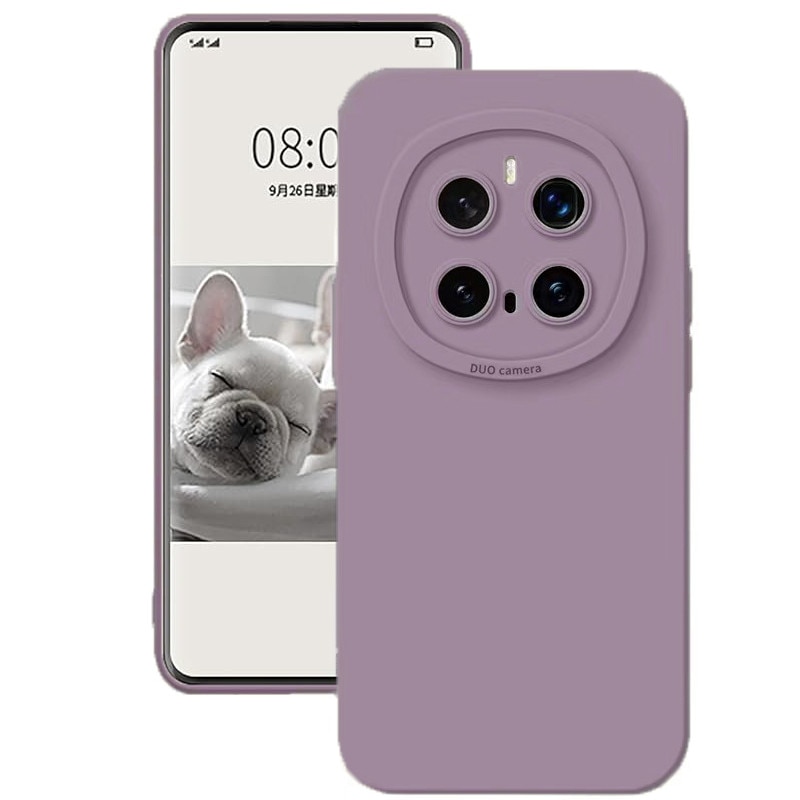 Husa telefon, silicone, violet pruna, protectie militara, pentru Honor Magic 7 Pro
