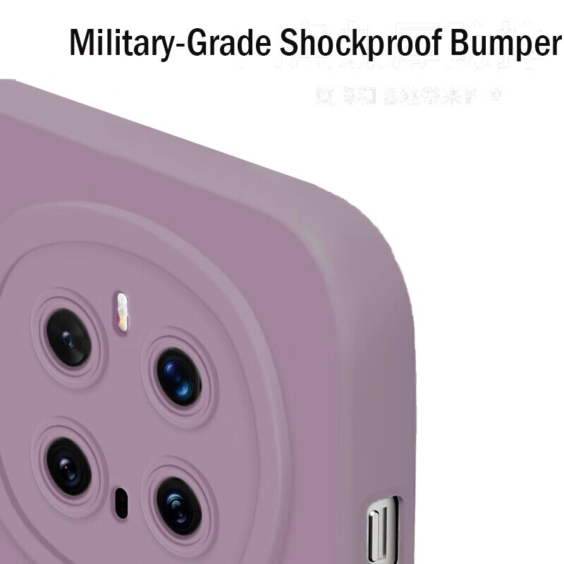 Husa telefon, silicone, violet pruna, protectie militara, pentru Honor Magic 7 Pro