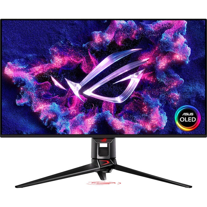 ASUS ROG, Swift PG32UCDMZ OLED Játékmonitor 31,5 hüvelykes UHD 4K 240Hz 0,03ms Fekete