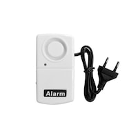 Alarma pentru intreruperea curentului Bedex®, 220V, avertizare sonora 110 dB, montare in priza, utilizare universala – acvarii, ferme, camere server, echipamente electrice, alb
