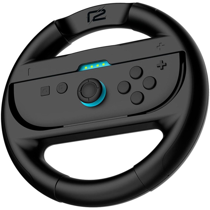 ready2gaming R2GNSW2JOYCWHEEL kormánykerék Nintendo Switch 2 konzolhoz, 2 darabos, fekete
