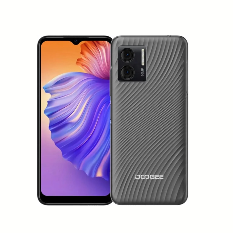 DOOGEE N50 スマートフォン 128GB Telefon mobil Doogee N50, 128GB, Dual SIM, 5G, negru granit - eMAG.ro