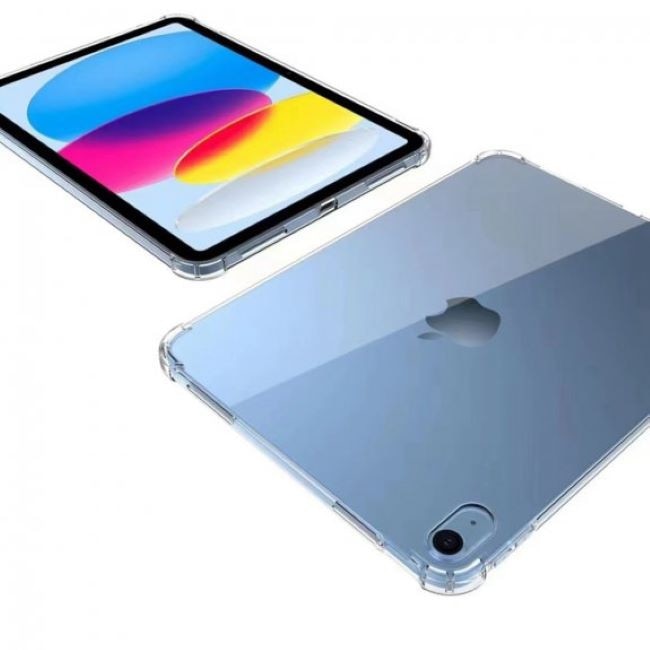 Husa Soft TPU Antisoc compatibila cu Apple iPad 10(10.9"-2022) si iPad 11(A16 11"-2025), Transparent