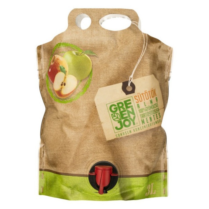 GREENJOY Suc 100% de mar si dovleac, 3 l