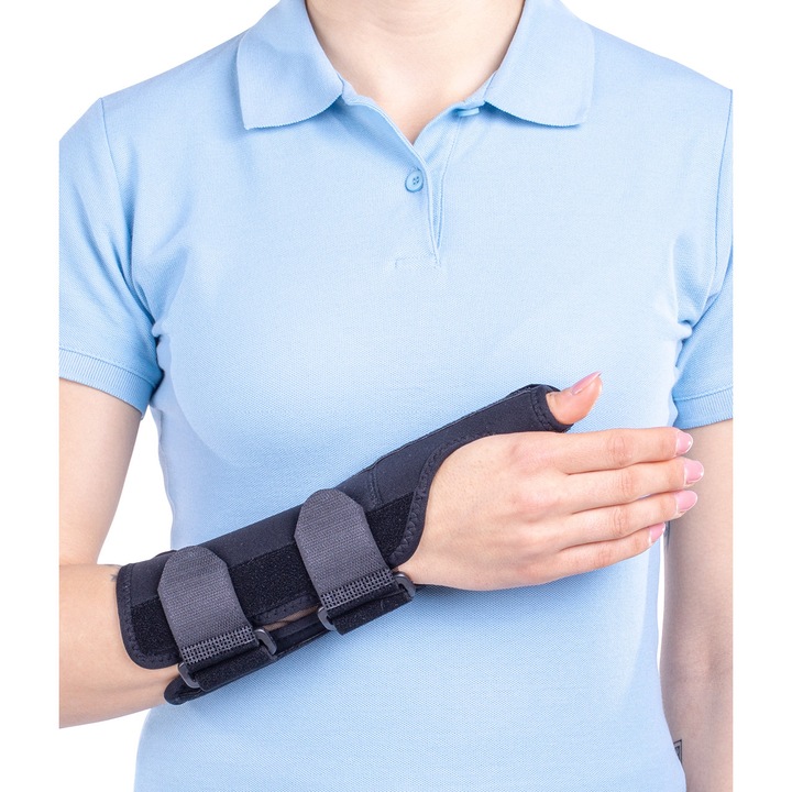 Orteza fixa pentru police TRIAMED SRT210 M3, textil, 23cm, marimea 3, 19-21cm