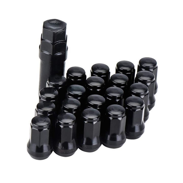 Piulita Janta Negru M12*1.5 (Set 16 Buc)