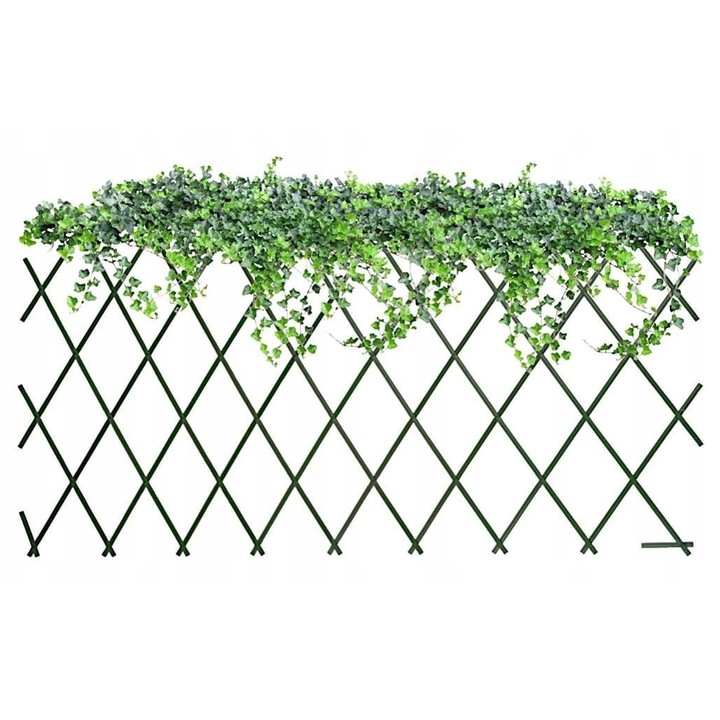 Опора за растения, ProGarden, сгъваема пергола, 180x90см, зелена