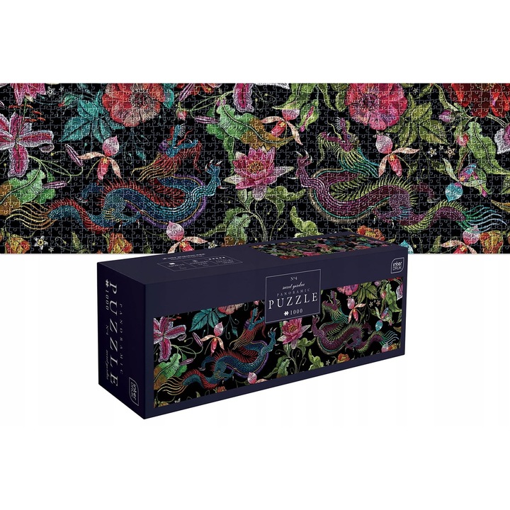 Пъзел 1000 елемента, Interdruk, панорамен, 32x96 см, тема природа и космос