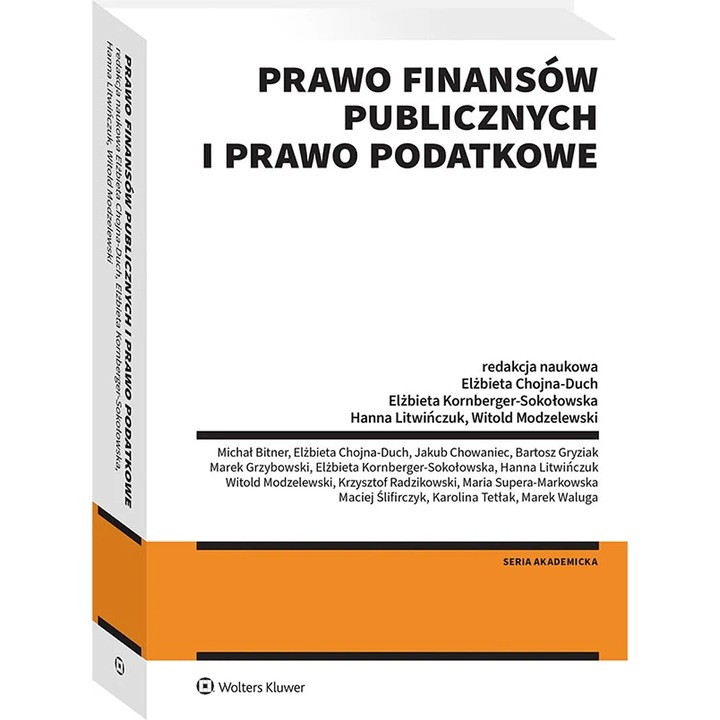 Drept financiar public si drept fiscal, WOLTERS KLUWER, 2023