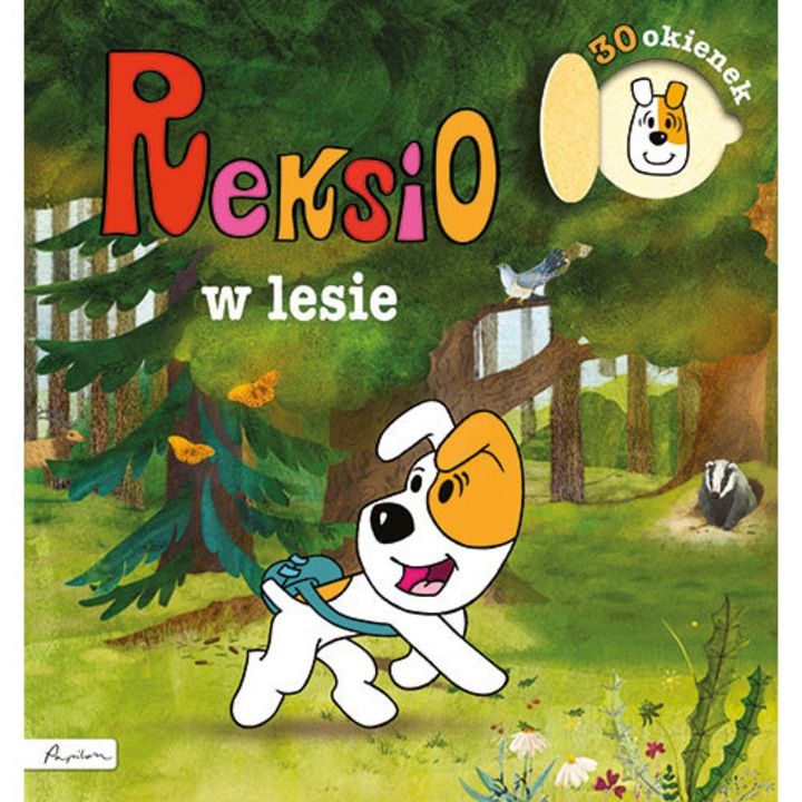 Carte cartonata Dolnoslaskie Reksio w lesie, 30 deschideri