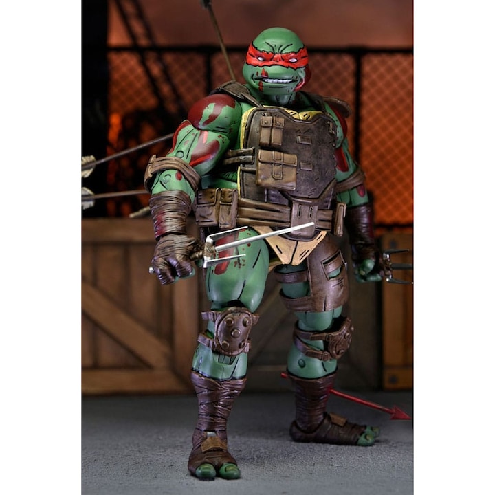 Tini Nindzsa Teknőcök – Az utolsó Ronin akciófigura – Ultimate First to Fall Raphael 18 cm