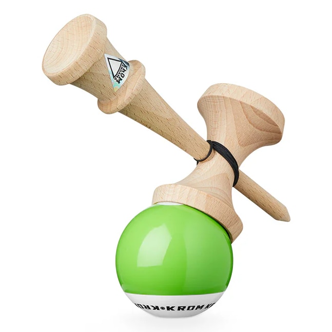 Joc de indemanare Krom Kendama POP LOL Lime Green - eMAG.ro