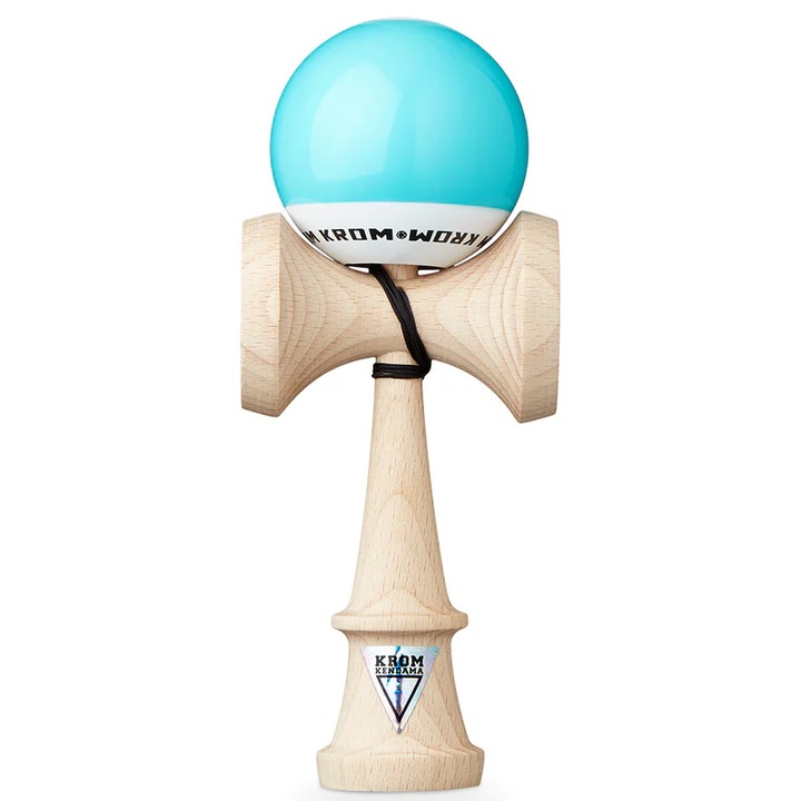 Joc de indemanare Krom Kendama POP LOL Sky Blue