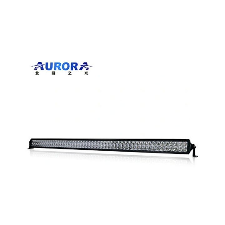 Bară LED Aurora 400W, dimensiune 101.6cm, aluminiu 6063, IP68, IP69K
