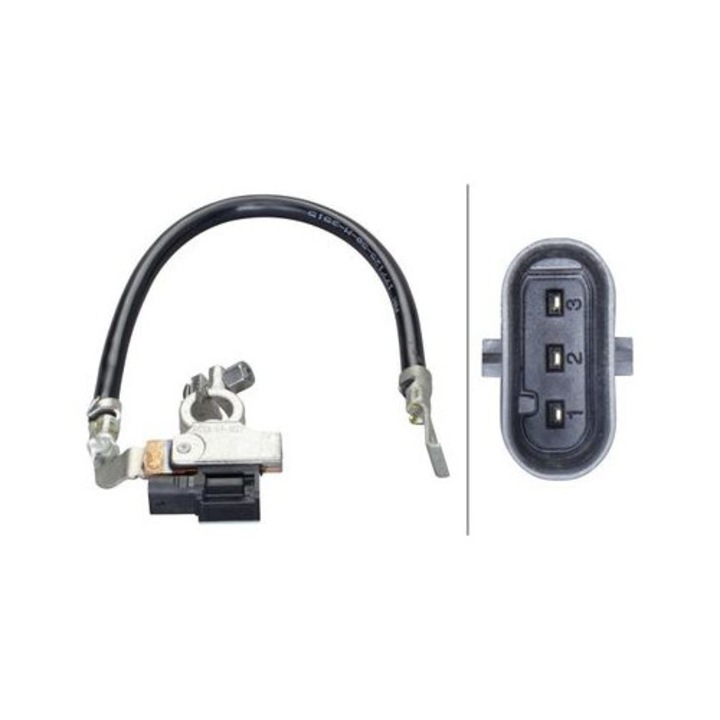 Hella akkumulátor-felügyeleti érzékelő, 12V, 340mm, kompatibilis autókhoz