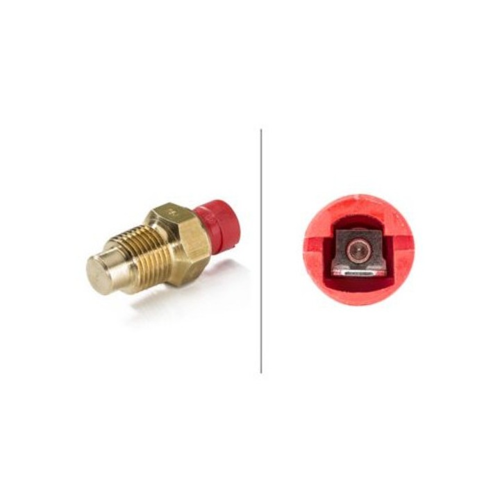 Hella NTC hűtőfolyadék hőmérséklet érzékelő M16x1, 5 25-80°C piros