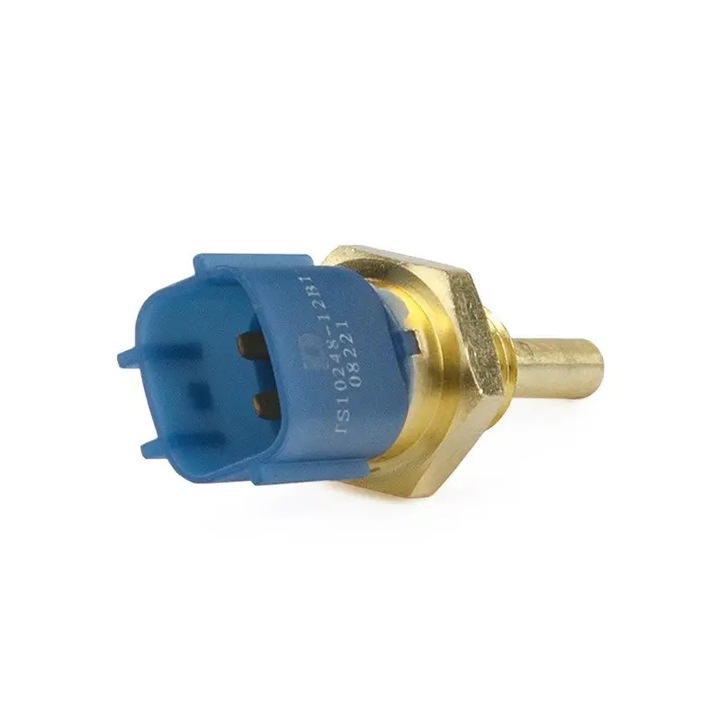 Senzor temperatura lichid de racire Delphi, albastru, M12x1.5-6g, 2 conexiuni