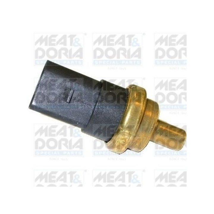 Hűtőfolyadék hőmérséklet érzékelő MEAT & DORIA, 2 csatlakozás, sötétszürke, 25mm