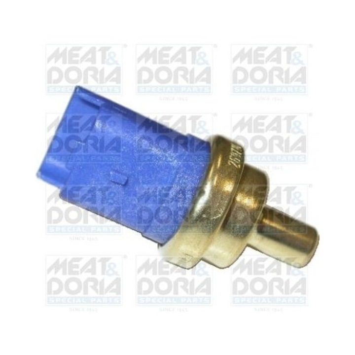 Hűtőfolyadék hőmérséklet érzékelő MEAT & DORIA 82140, 3 csatlakozás, kék